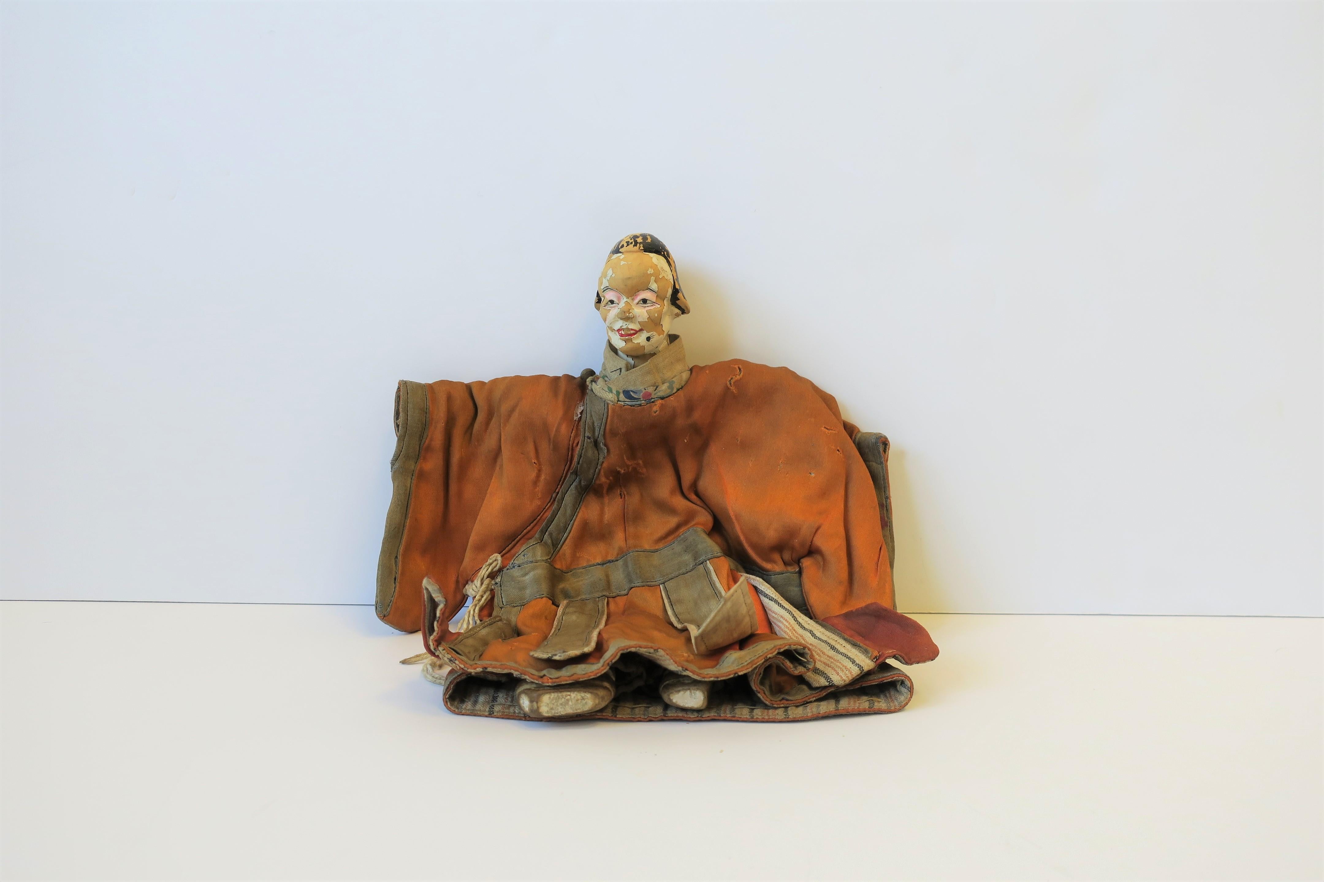 19th Century Asian Doll In Fair Condition In New York, NY