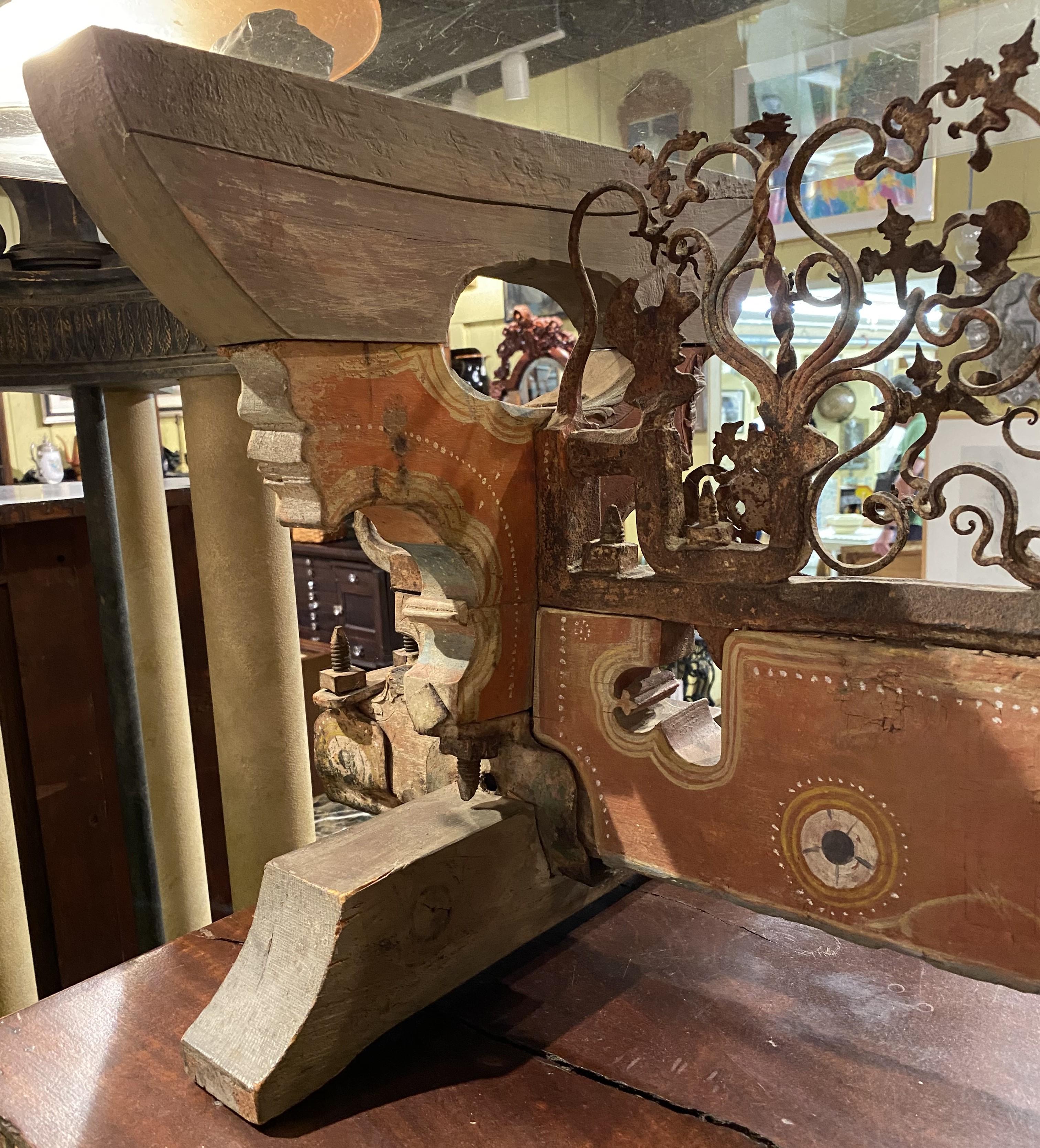19th Century Asian Low Table or Coffee Table From Architectural Elements For Sale 6