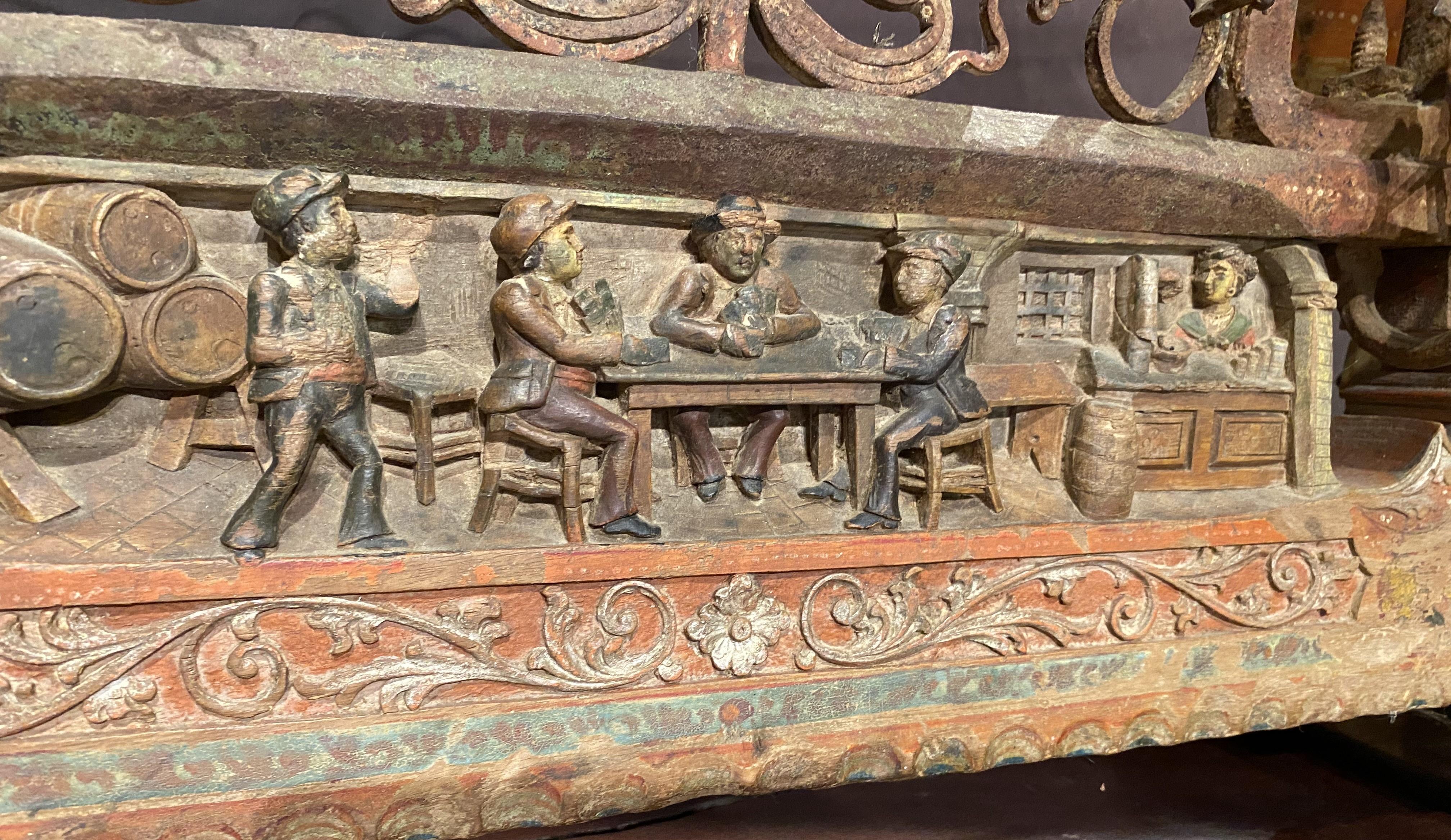 19th Century Asian Low Table or Coffee Table From Architectural Elements For Sale 3