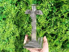 Antique Asian Sterling Silver Candlesticks - Circa 1890