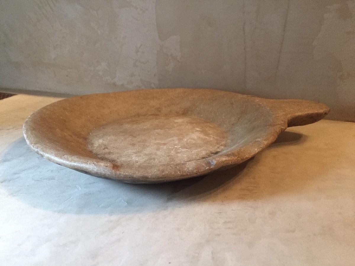 Chinese 19th century Asian Stone Dish 