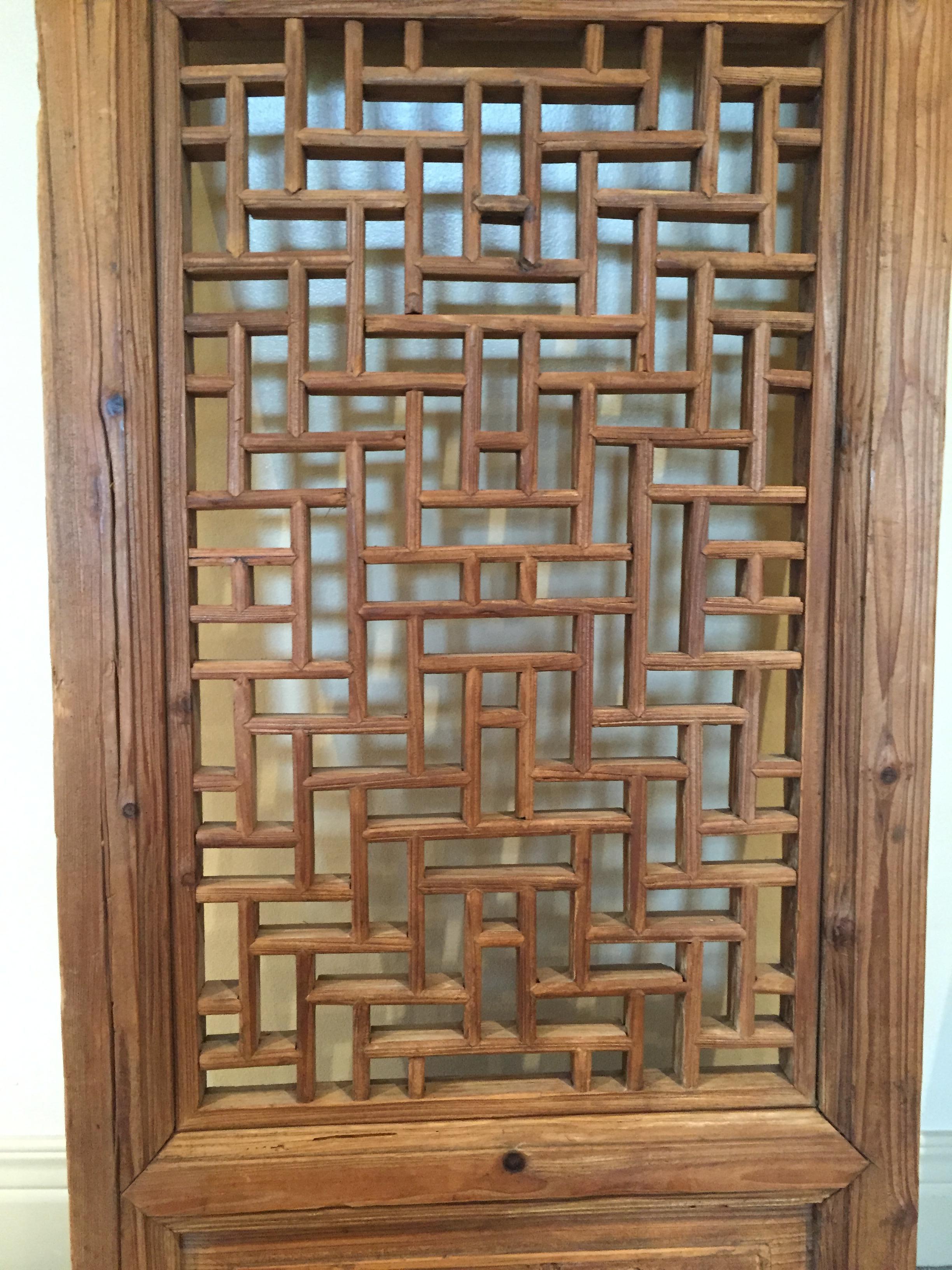 Other 19th Century Asian Teak Shutters