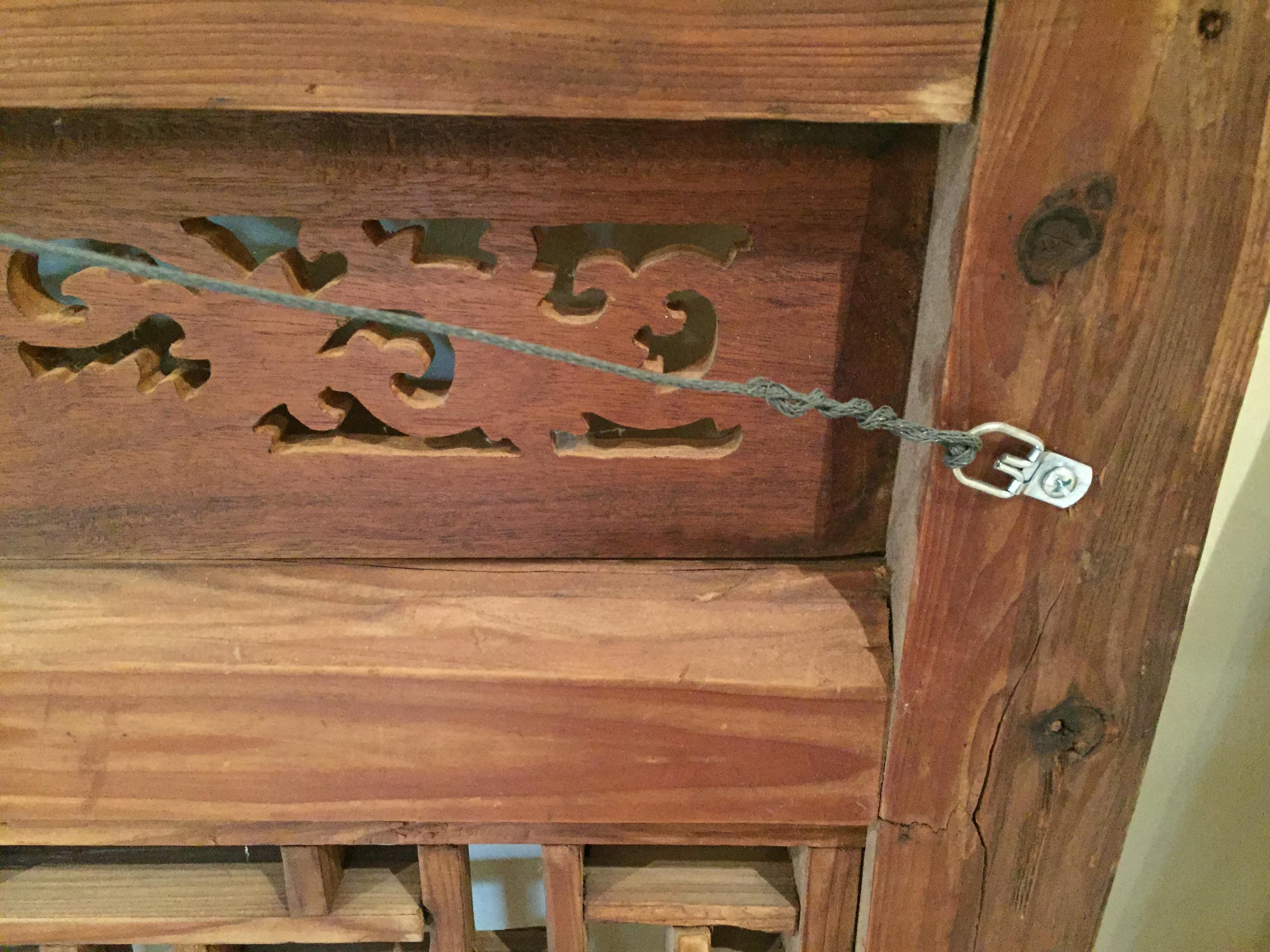 19th Century Asian Teak Shutters 2