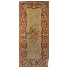 19th Century Aubuson Vintage Napoleon III Rug, ca 1852-1870