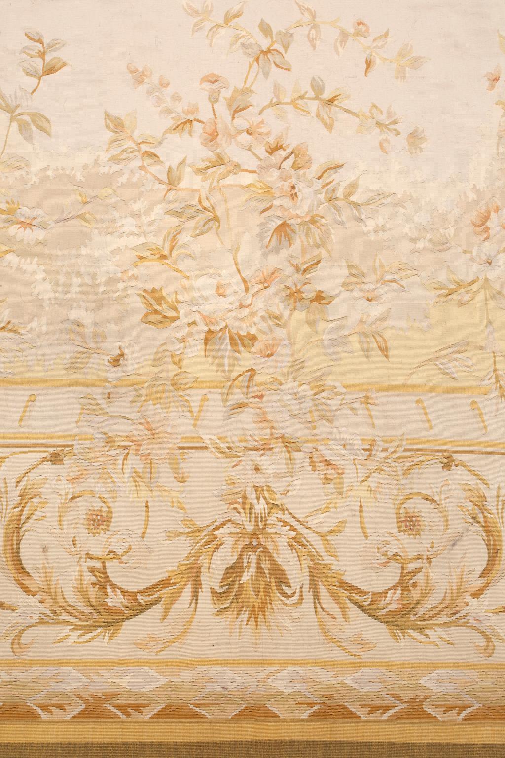 Rococo 19th Century Aubusson Carpet by Stark For Sale