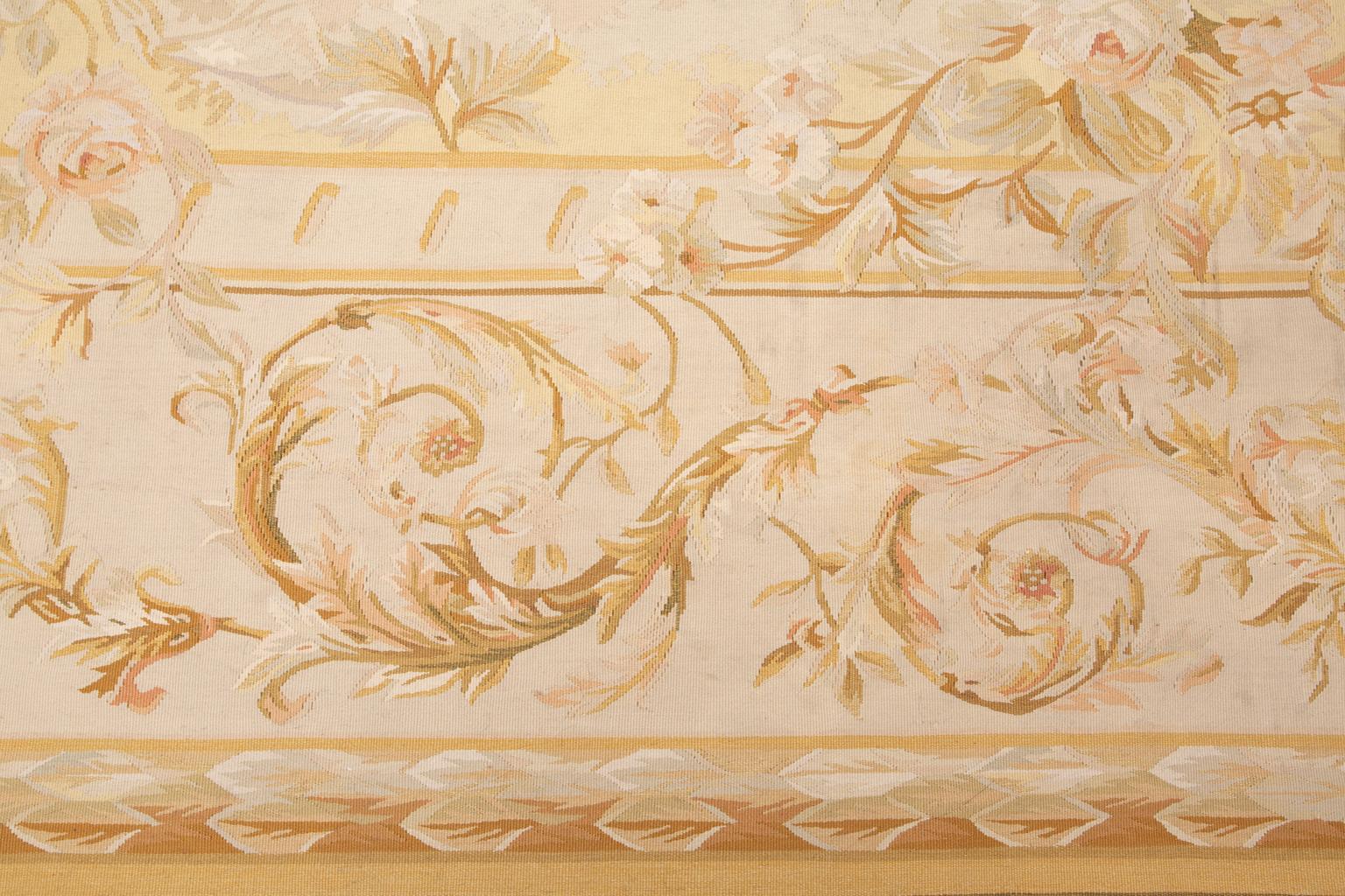 Aubusson-Teppich von Stark aus dem 19. Jahrhundert (Französisch) im Angebot