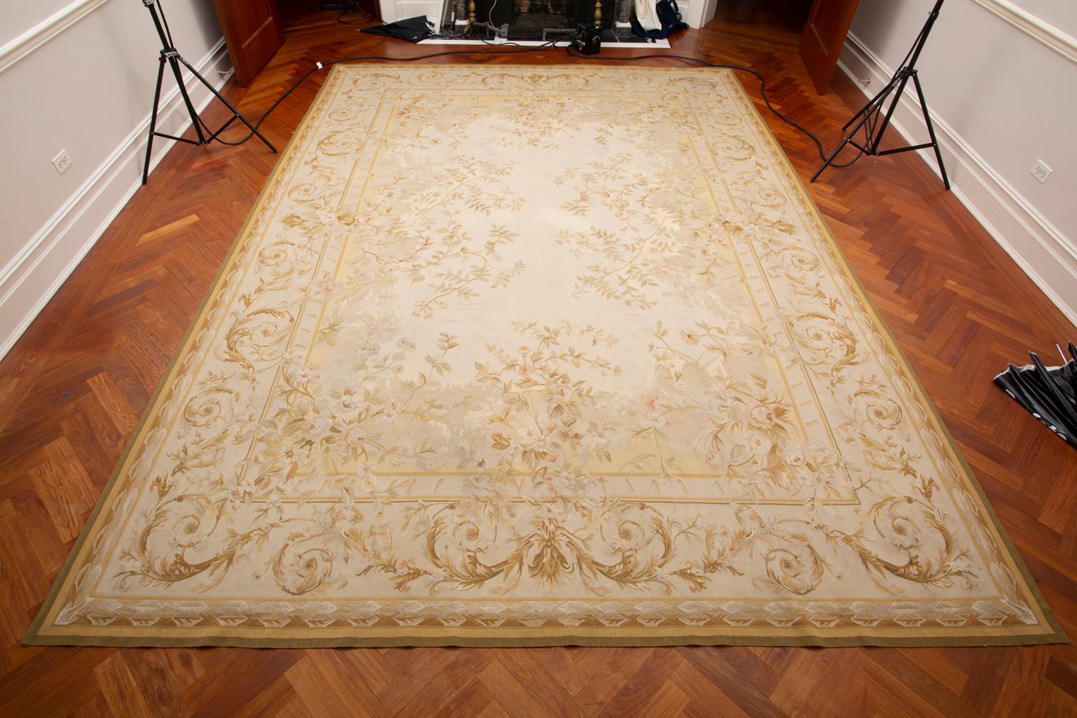 Aubusson-Teppich von Stark aus dem 19. Jahrhundert im Angebot 3