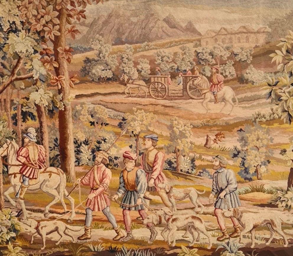 Aubusson-Wandteppich aus dem 19. Jahrhundert im Angebot 2