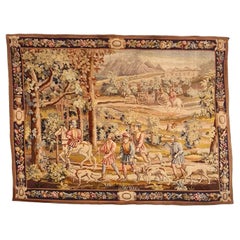 Tapisserie d'Aubusson du 19ème siècle