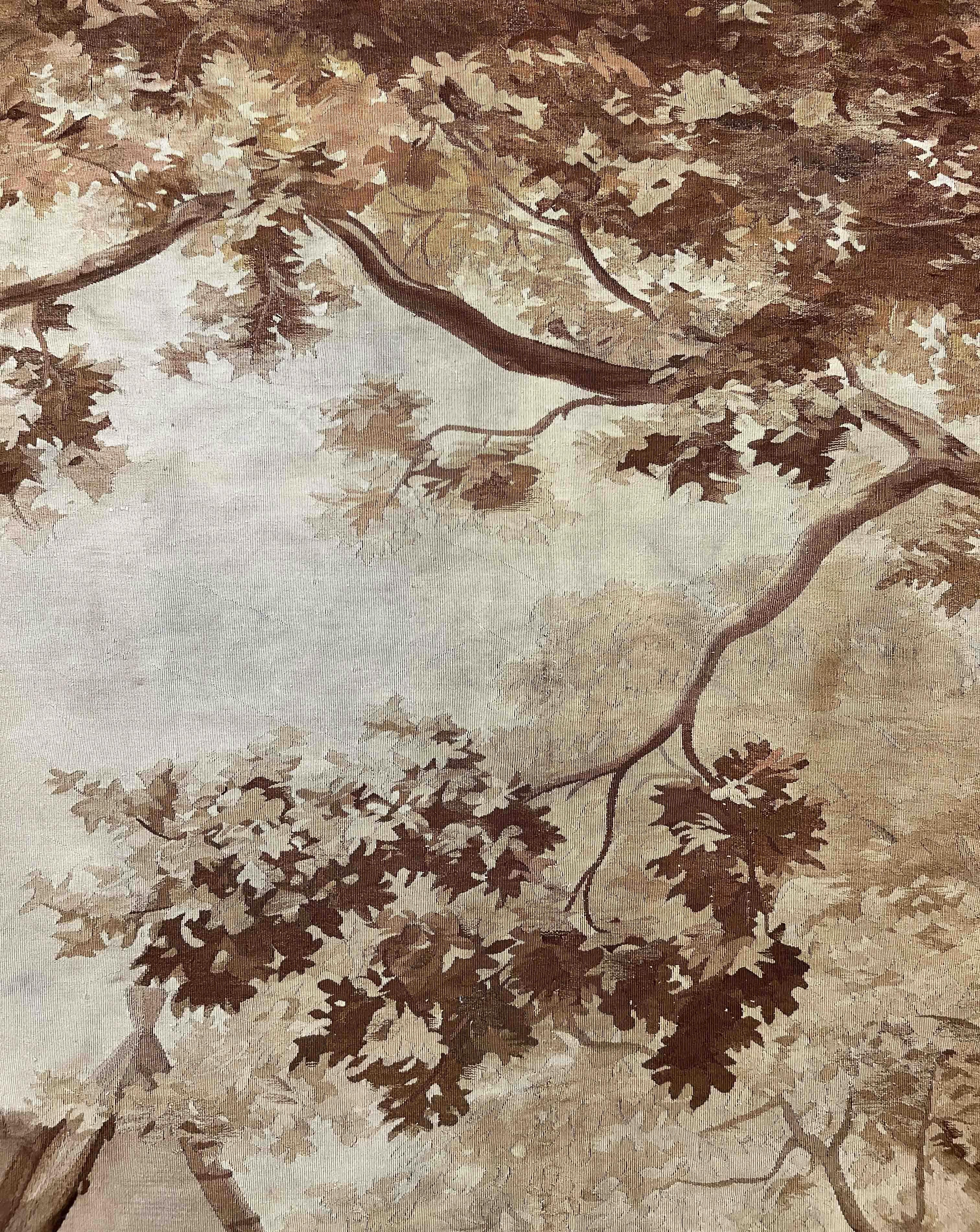 Tapisserie d'Aubusson du 19ème siècle, Scène de Pétanque, N° 1141 en vente 3
