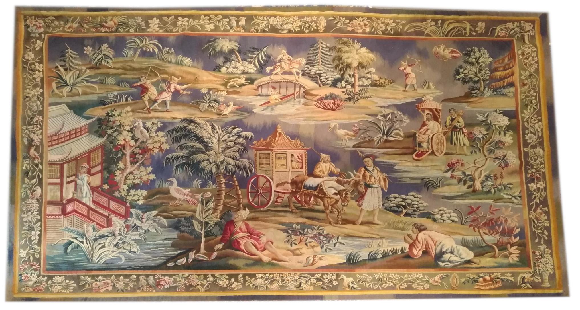 1100 - 19th Century Aubusson Tapestry  For Sale 6