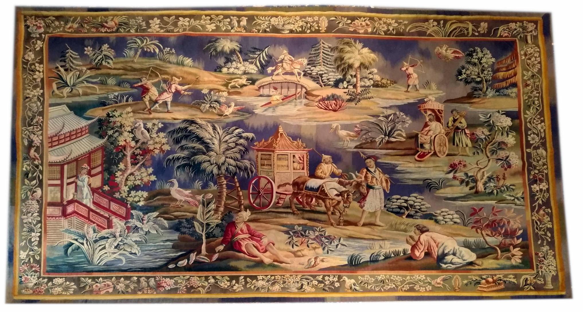 1100 - 19th Century Aubusson Tapestry  For Sale 7