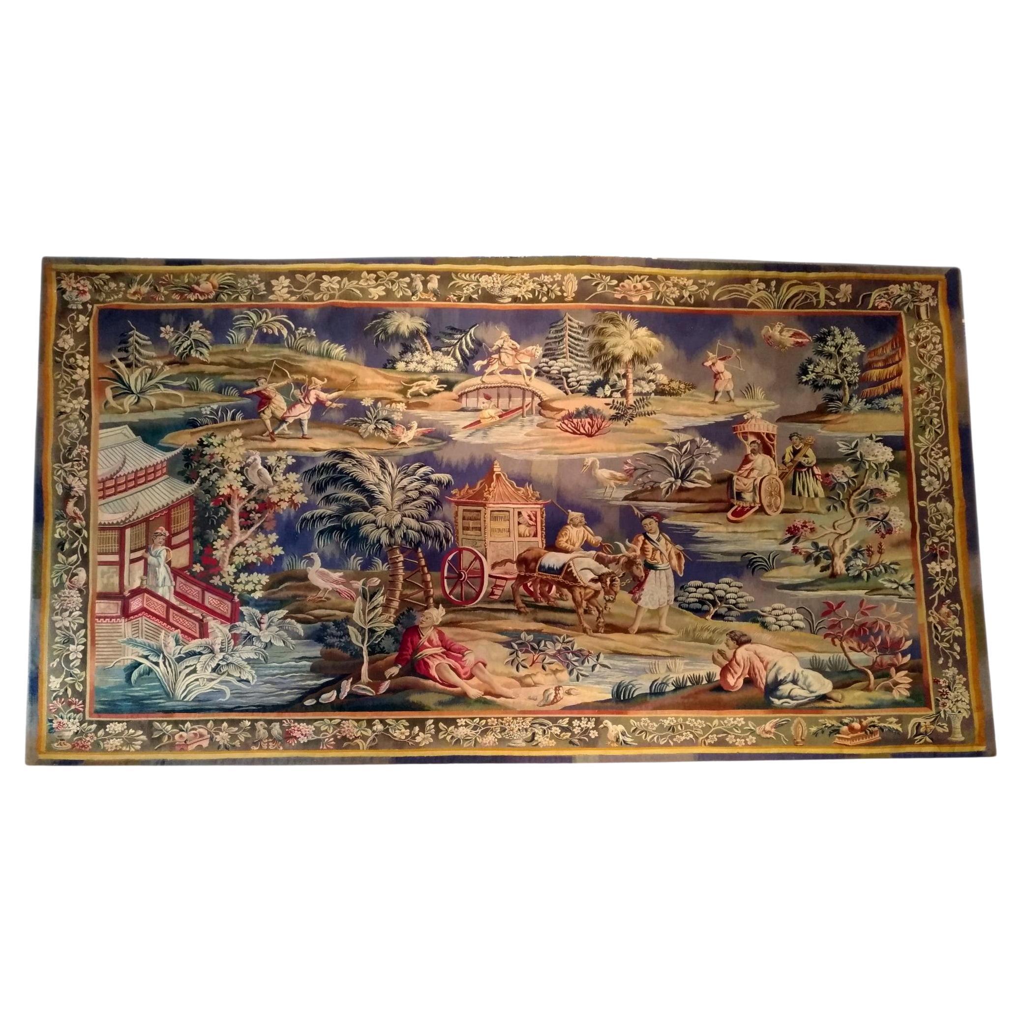 1100 - 19th Century Aubusson Tapestry 