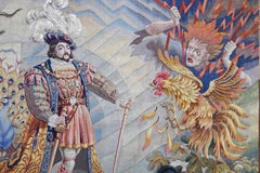 19th century Aubusson tapestry – The Seven Deadly Sins – 220W×170H cm – N° 1689