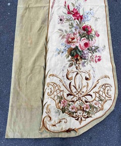 19th century Aubusson Tapestry Valance - 327x215 - N° 1357