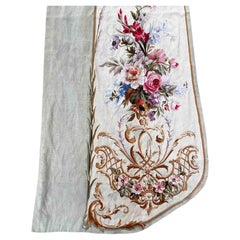 19th century Aubusson Tapestry Valance - 3m27x2m22 - No. 1356