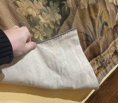 19th Century Aubusson Verdure Tapestry