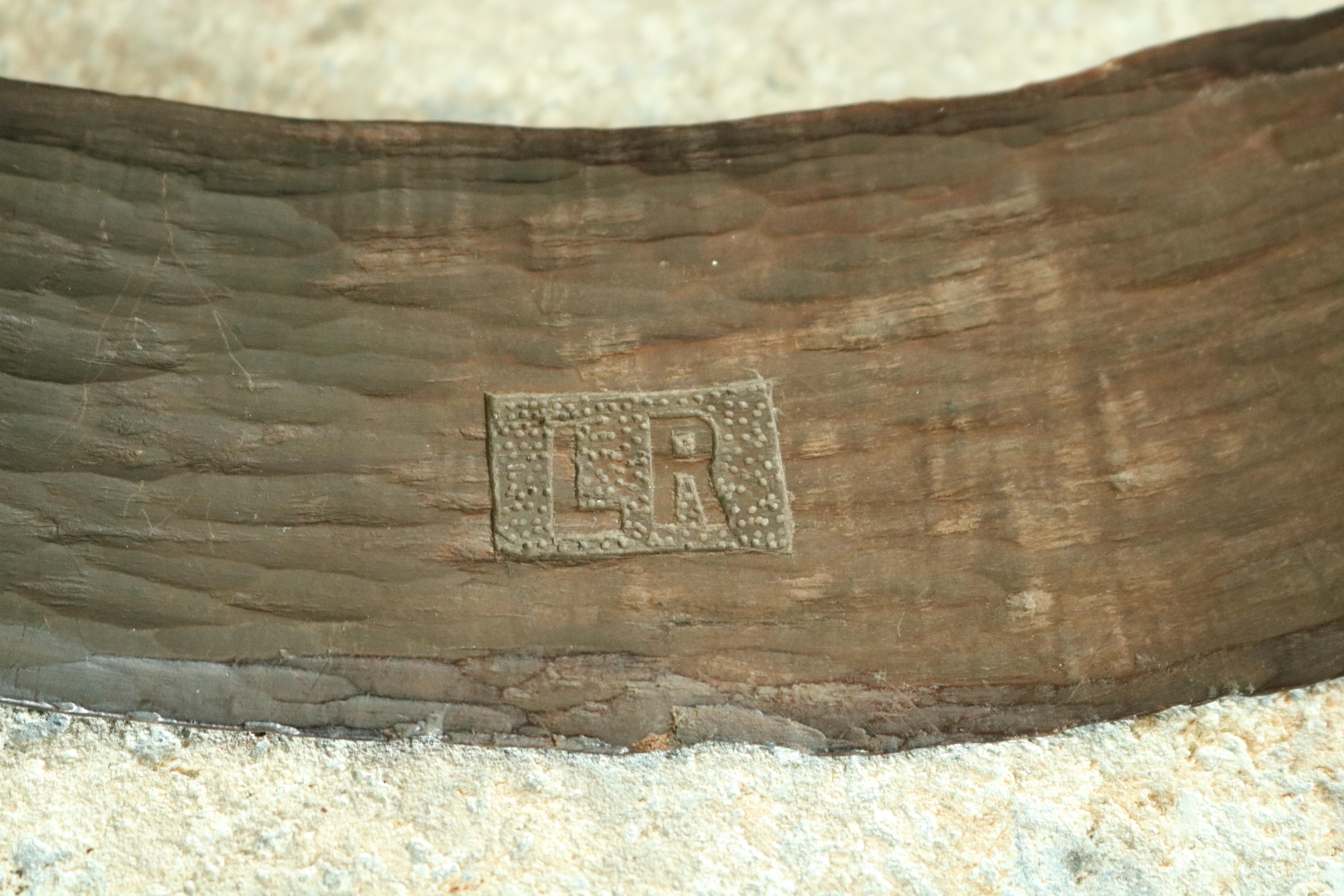 Carved 19th Century Australian Aboriginal Hunting Boomerang