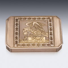 19th Century Austrian 18K Gold Snuff Box, c.1830