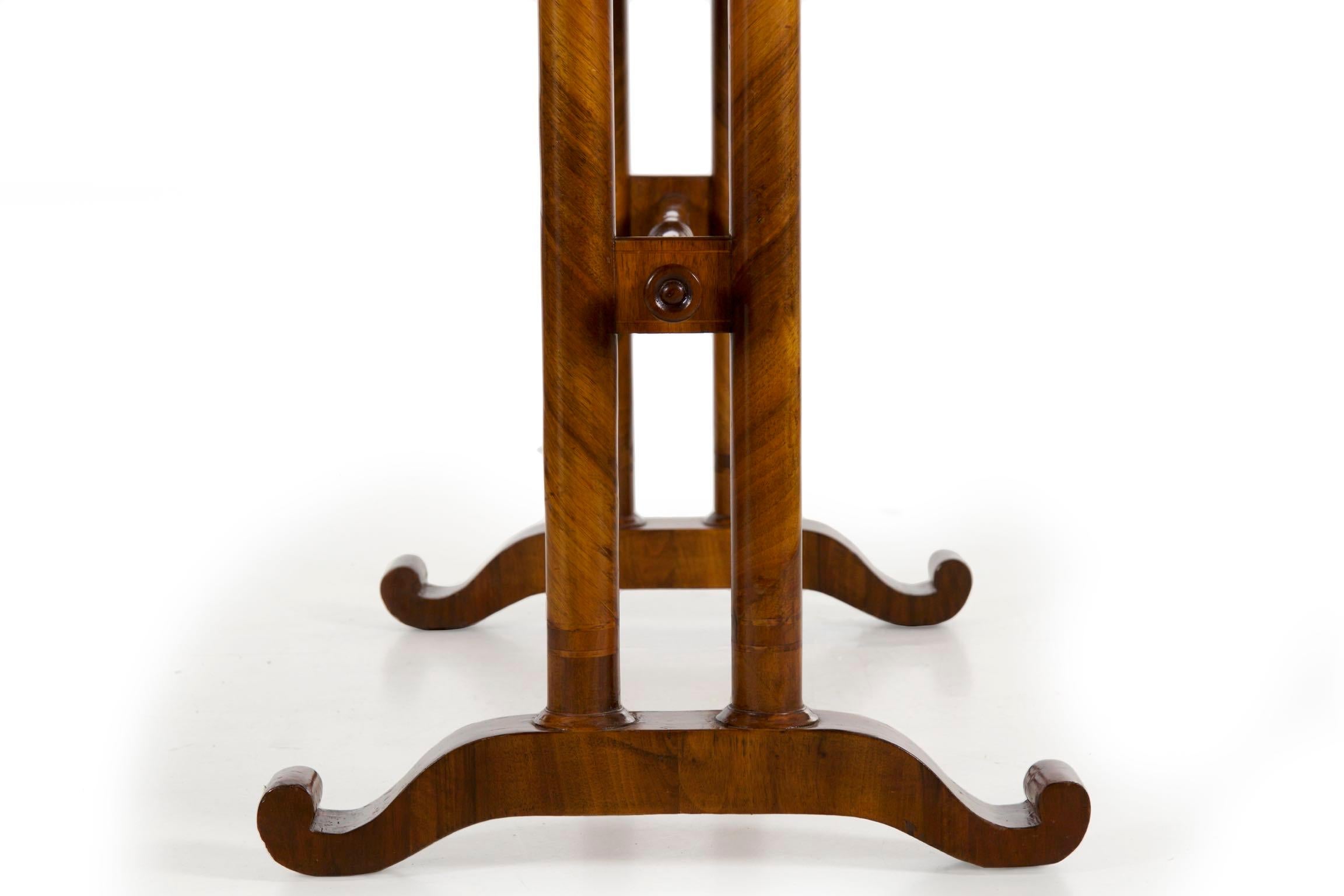 19th Century Austrian Biedermeier Antique Writing Table Desk, circa 1825-1845 6