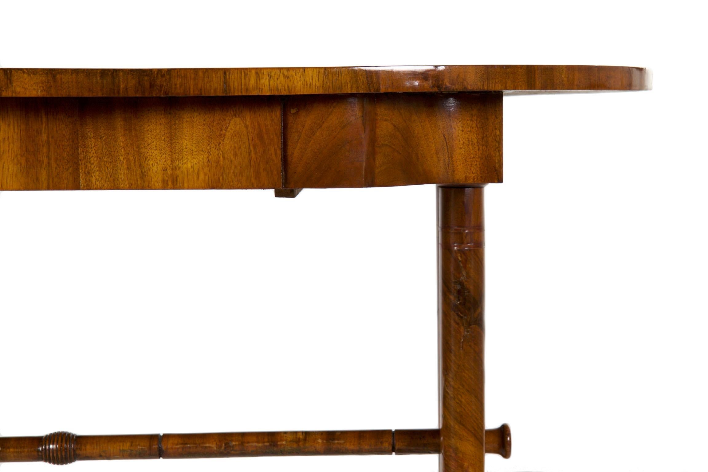19th Century Austrian Biedermeier Antique Writing Table Desk, circa 1825-1845 9