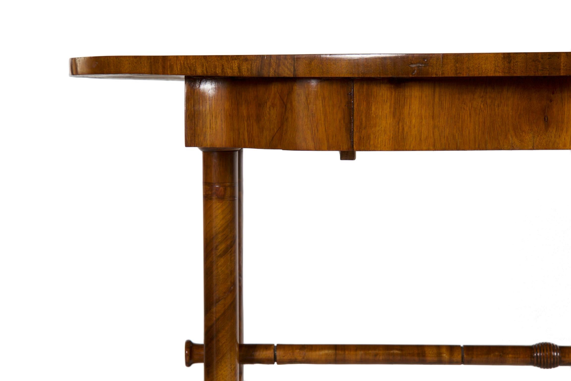 19th Century Austrian Biedermeier Antique Writing Table Desk, circa 1825-1845 10