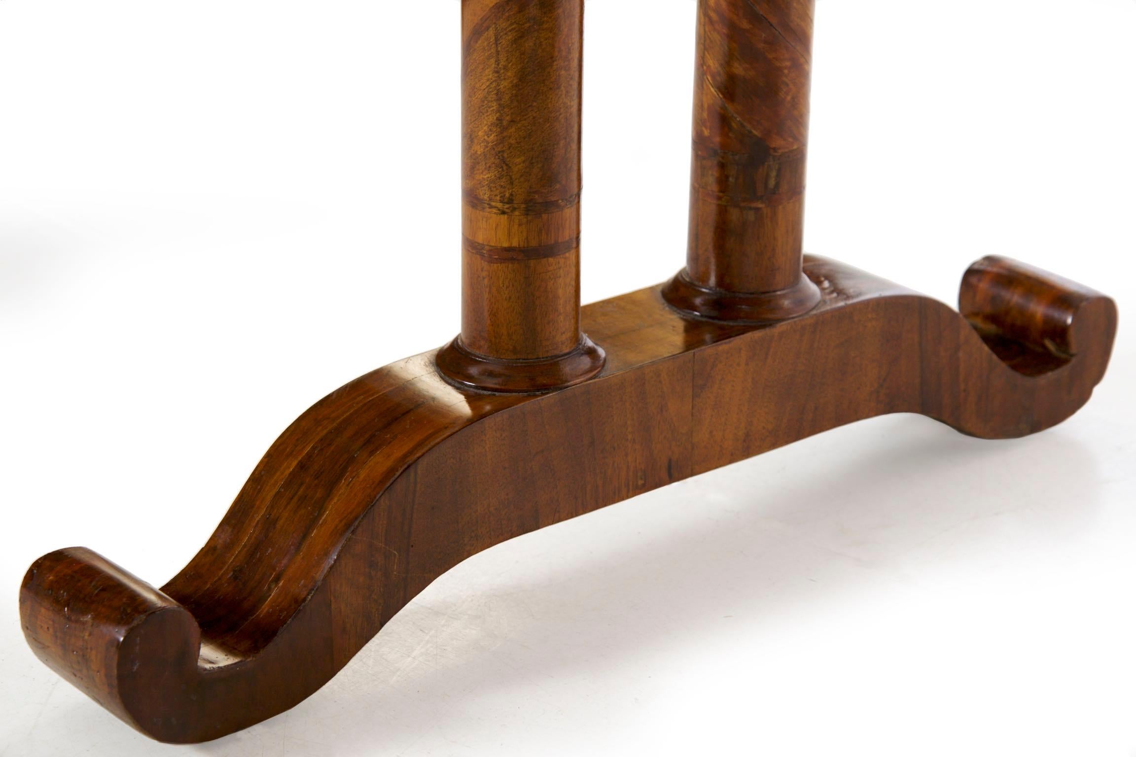 19th Century Austrian Biedermeier Antique Writing Table Desk, circa 1825-1845 13
