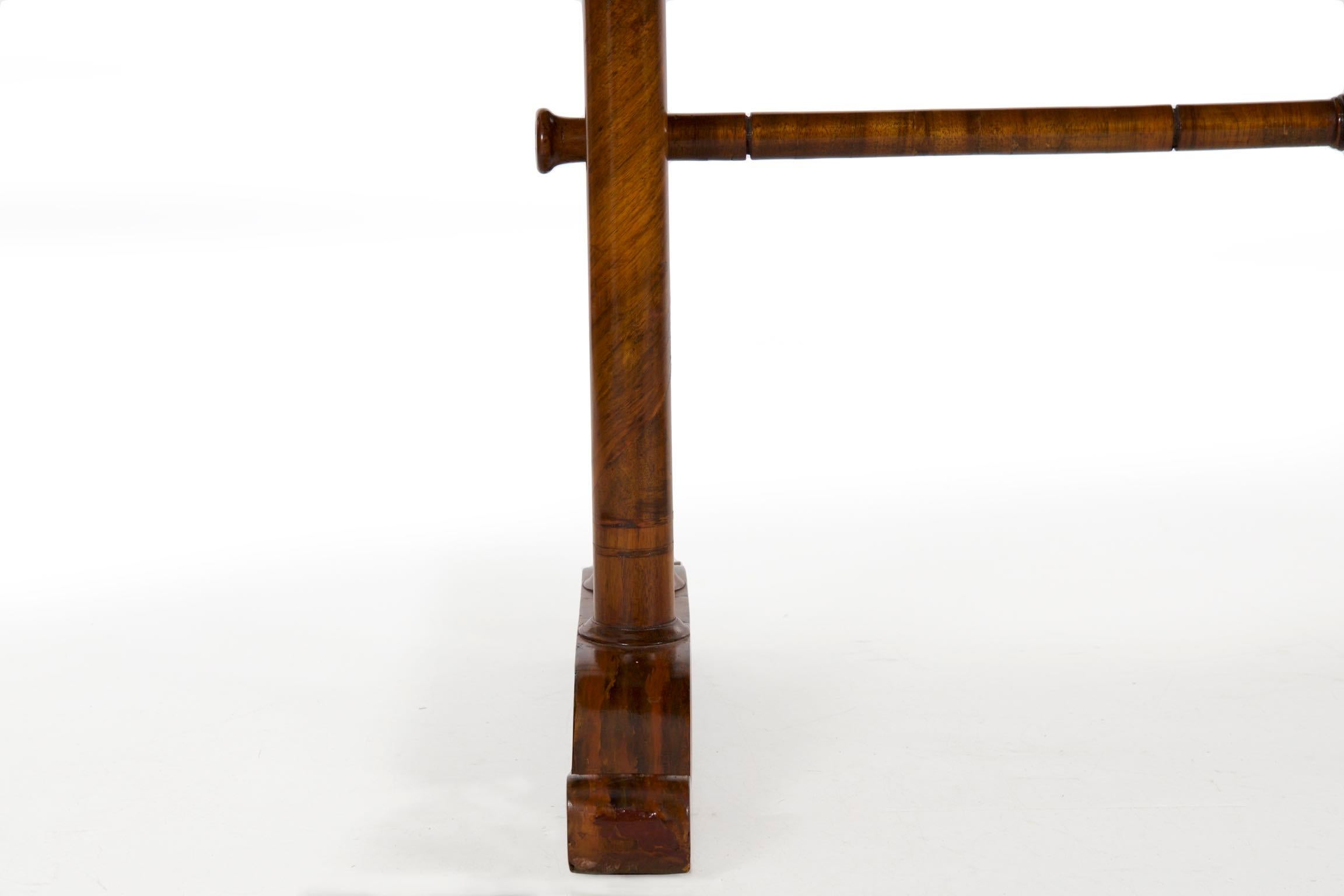 19th Century Austrian Biedermeier Antique Writing Table Desk, circa 1825-1845 2