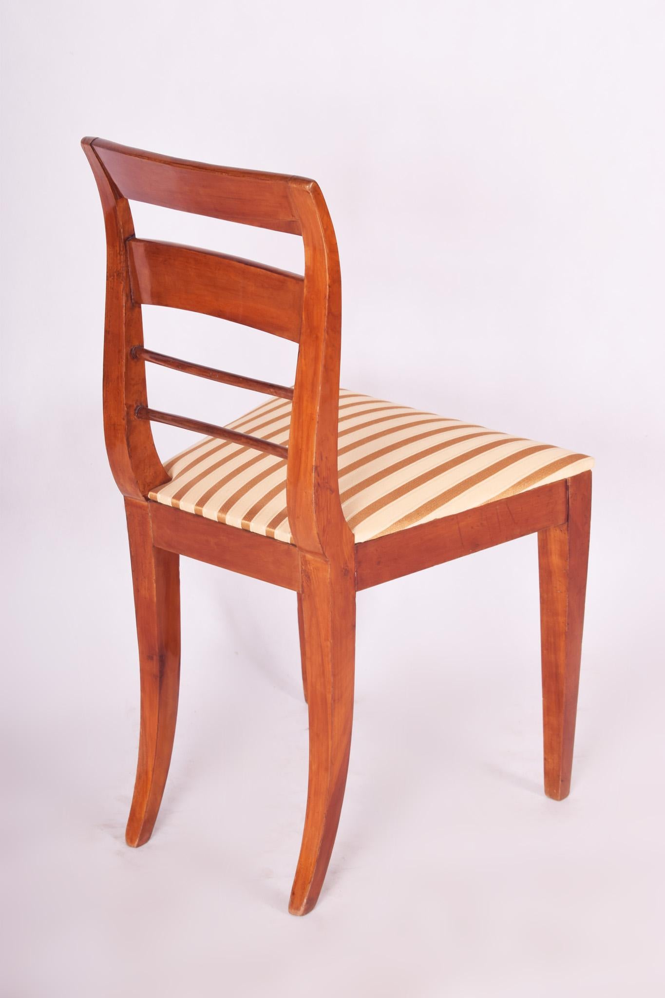 19th Century Austrian Biedermeier Chair, Vien, Cherry-Tree, Period 1830-1839 2