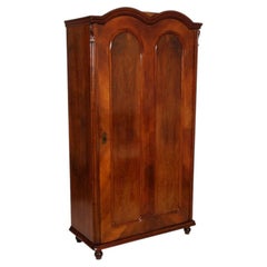 armario austriaco Biedermeier de nogal del siglo XIX con pátina original