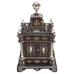 19th Century Austrian Ebony Jewelry Box by Hermann Ratzersdorfer