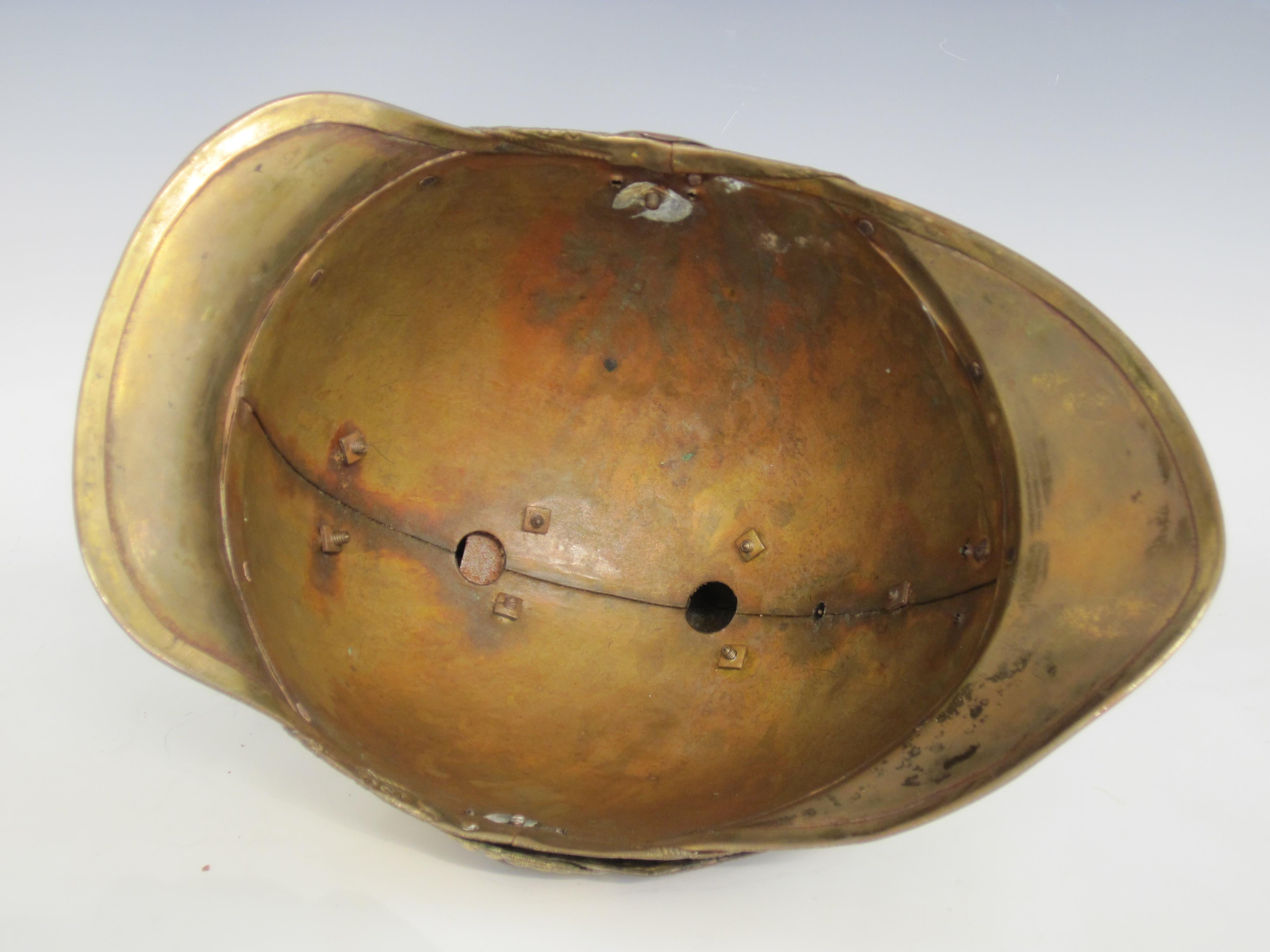 Casque de pompiers autrichien du 19ème siècle 3