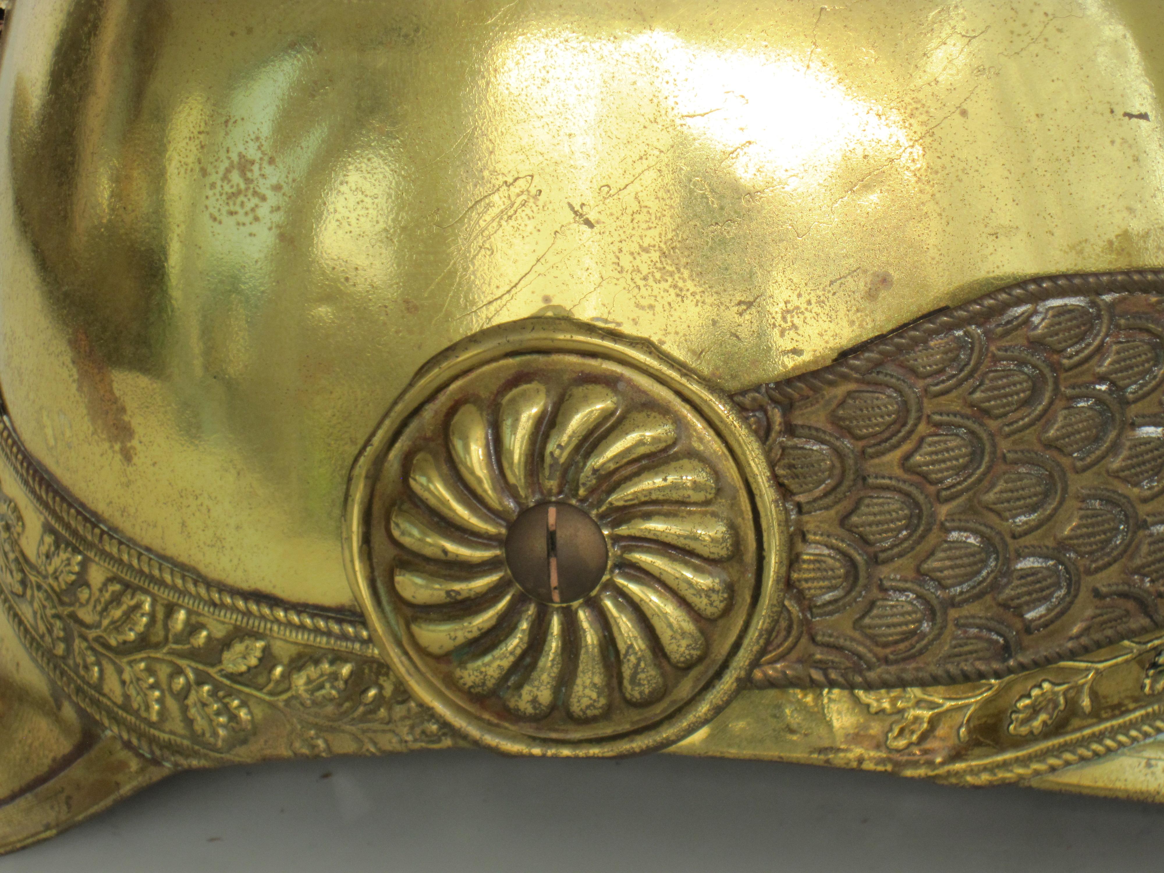 19th Century Austrian Firefighters Helmet 8