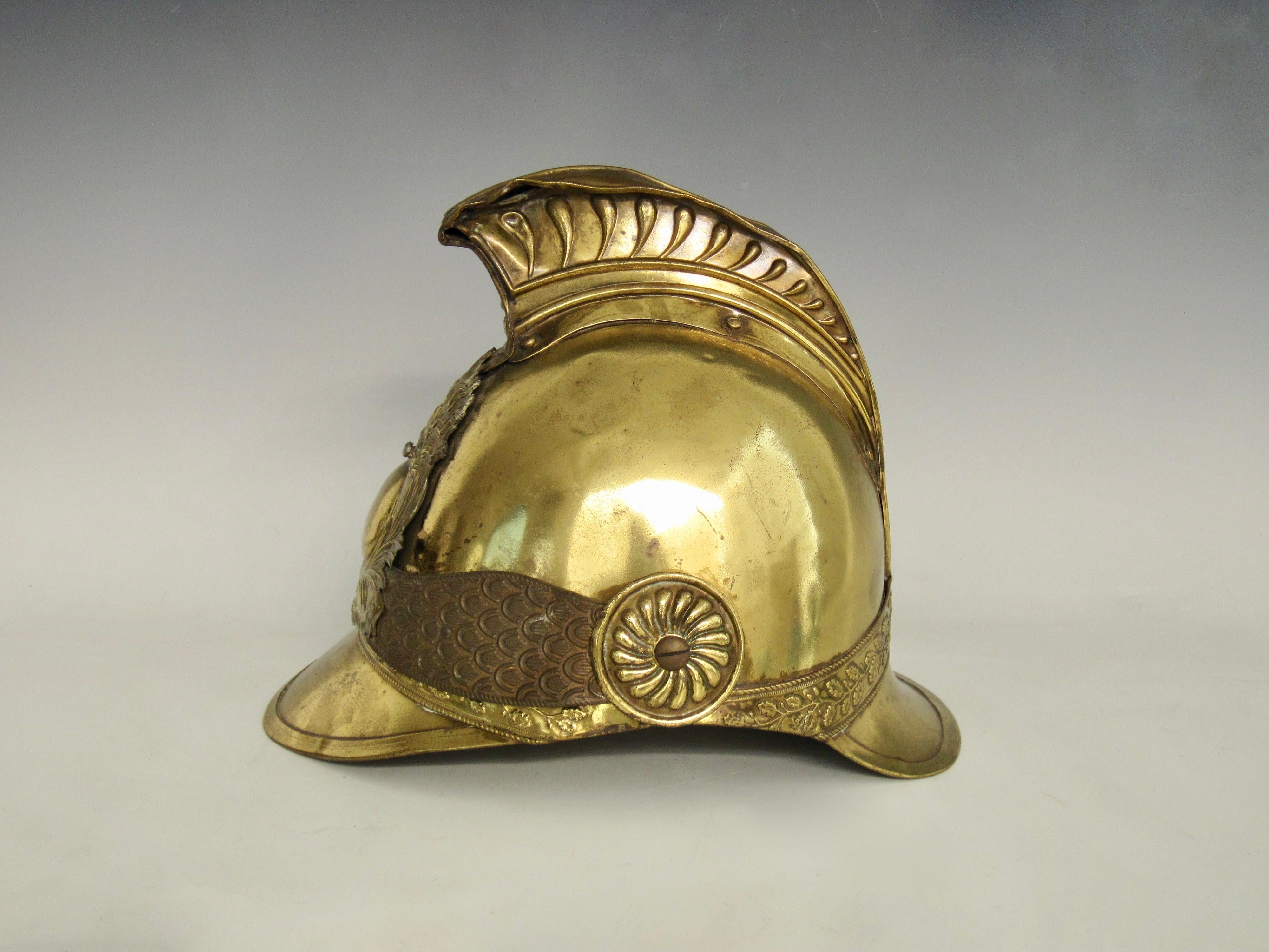 casque pompier 1900