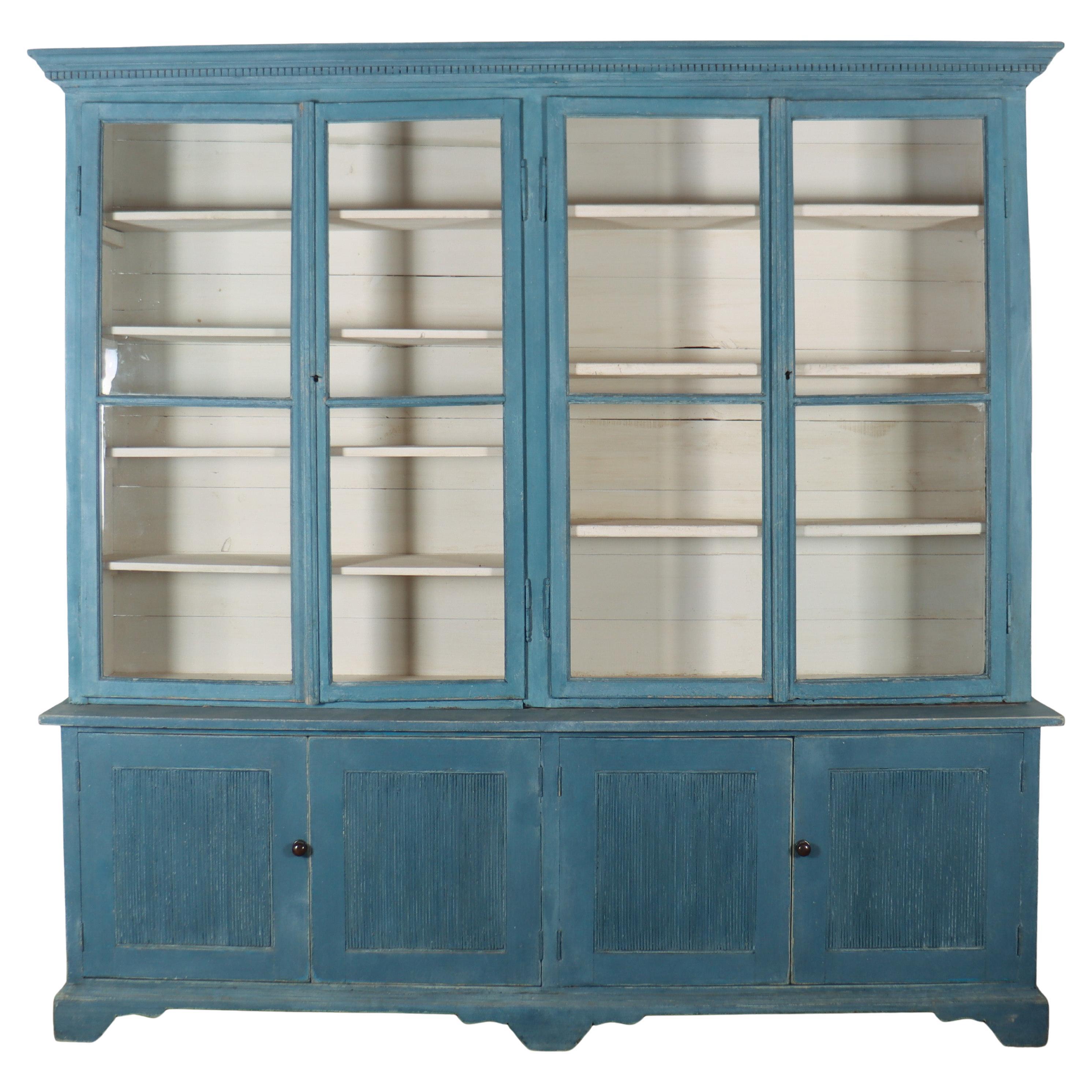 19th Century Austrian Painted Bookcase