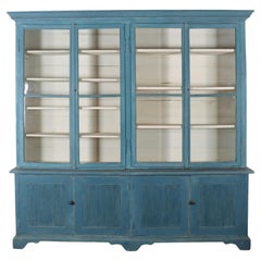 Antique 19th Century Austrian Painted Bookcase
