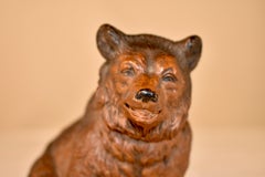 19th Century, Austrian Terracotta Bear
