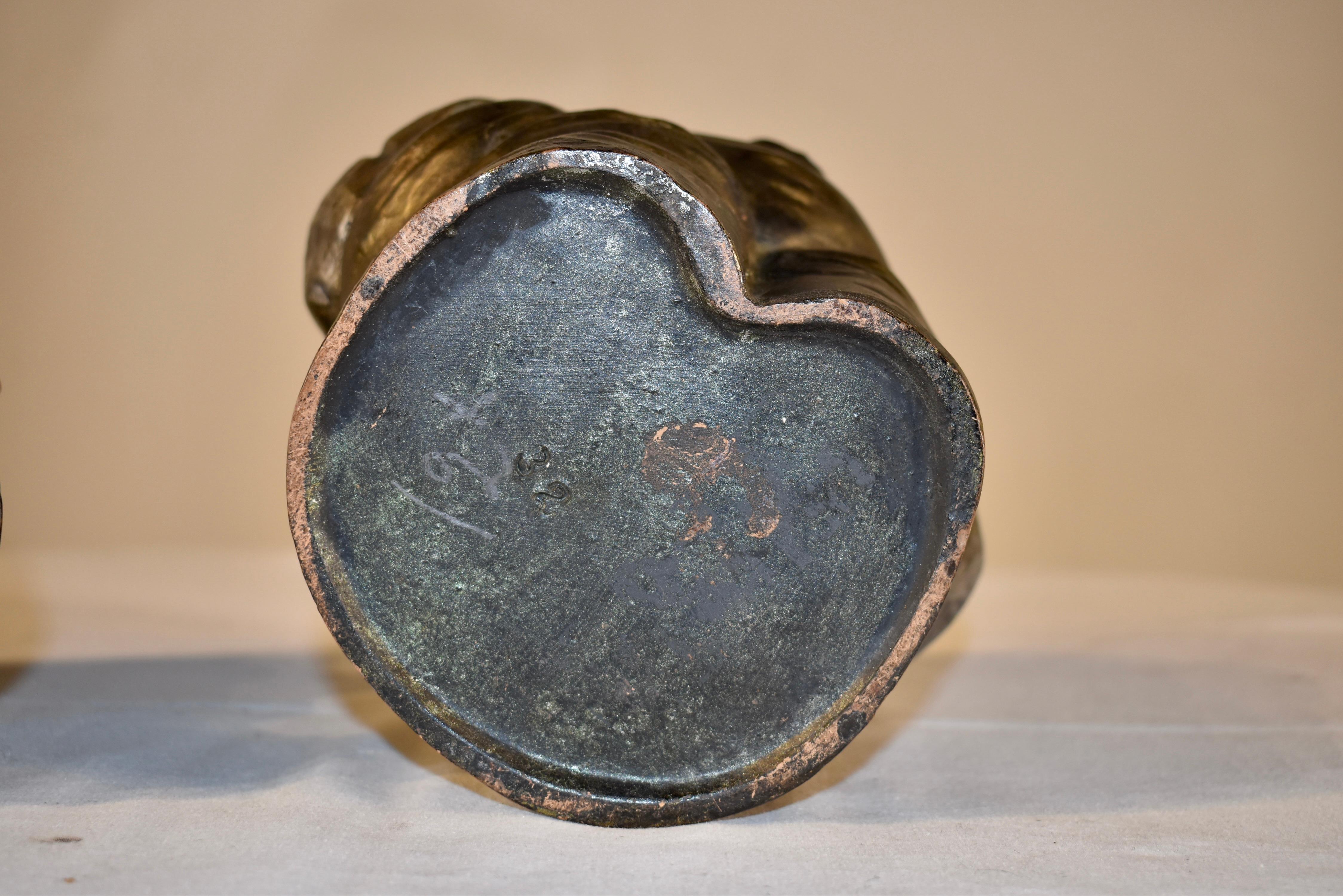 Vaso per tabacco in terracotta austriaco del XIX secolo in vendita 3