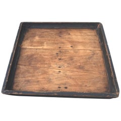 Antique 19th Century Bakers Tray in Old Surface