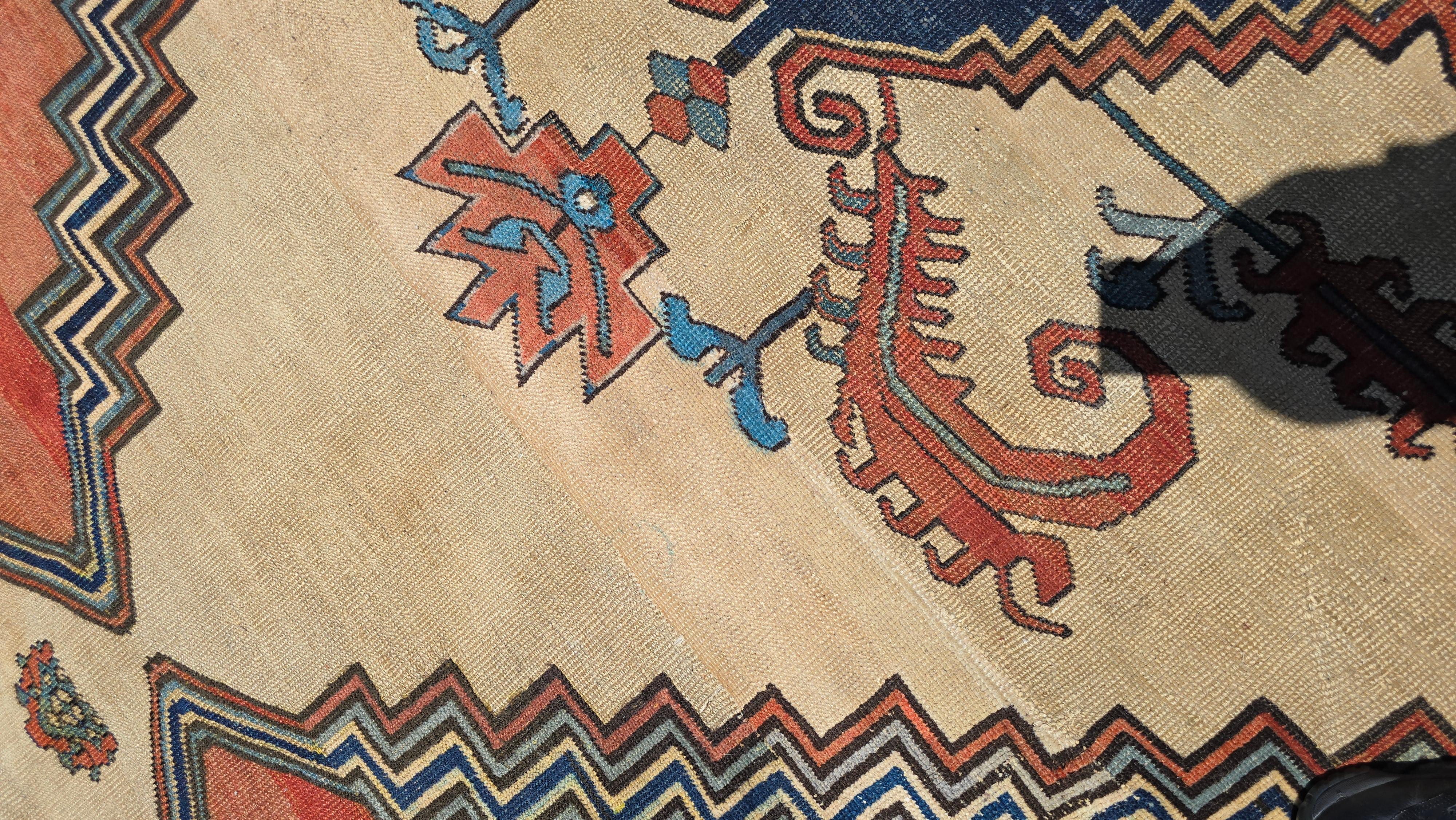Bakshaish-Teppich (Bakhshayesh) aus dem 19. Jahrhundert 12,6x19,5 im Angebot 3