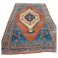 Alfombra Bakshaish del siglo XIX (Bakhshayesh) 12,6x19,5