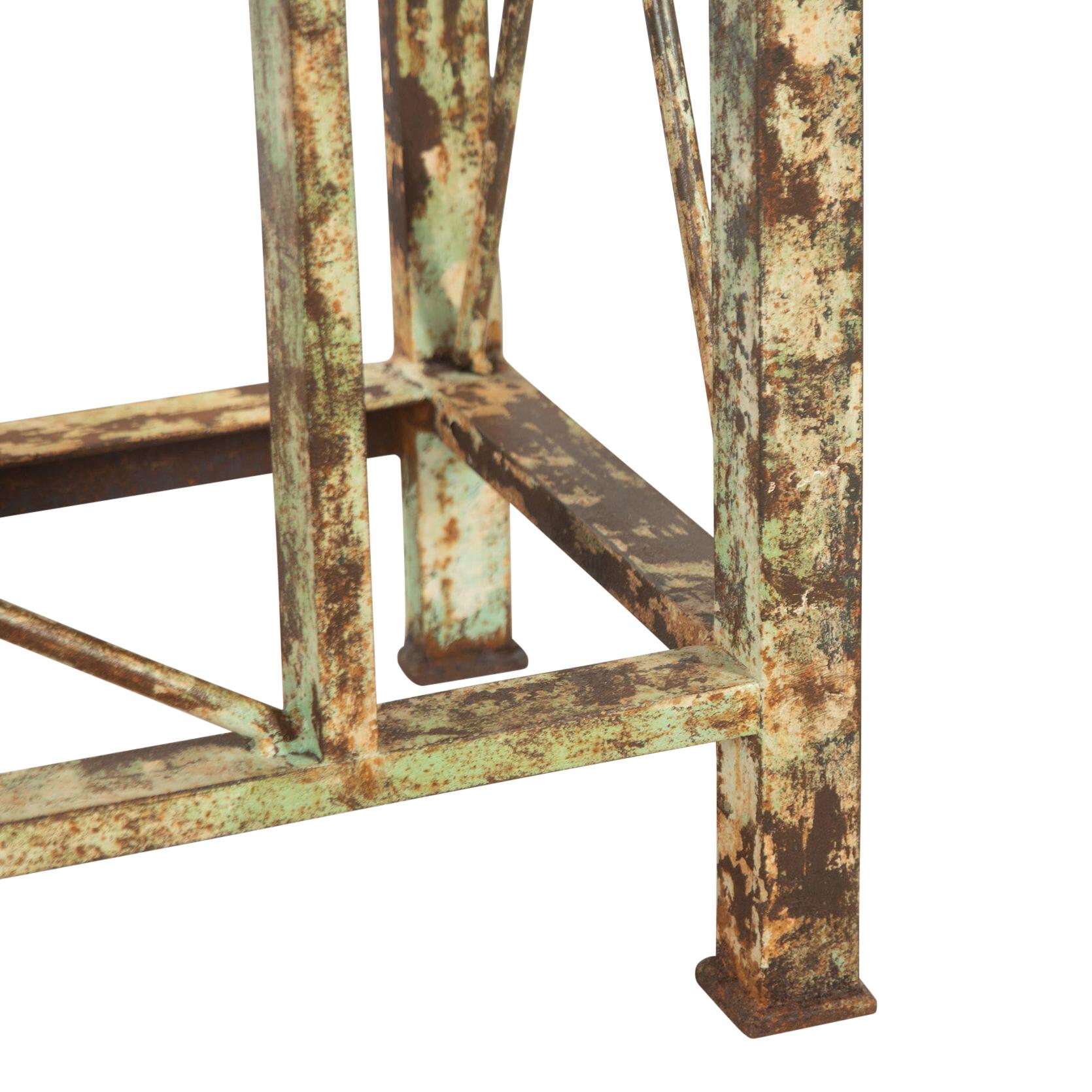 Wrought Iron 19th Century Balcony Console