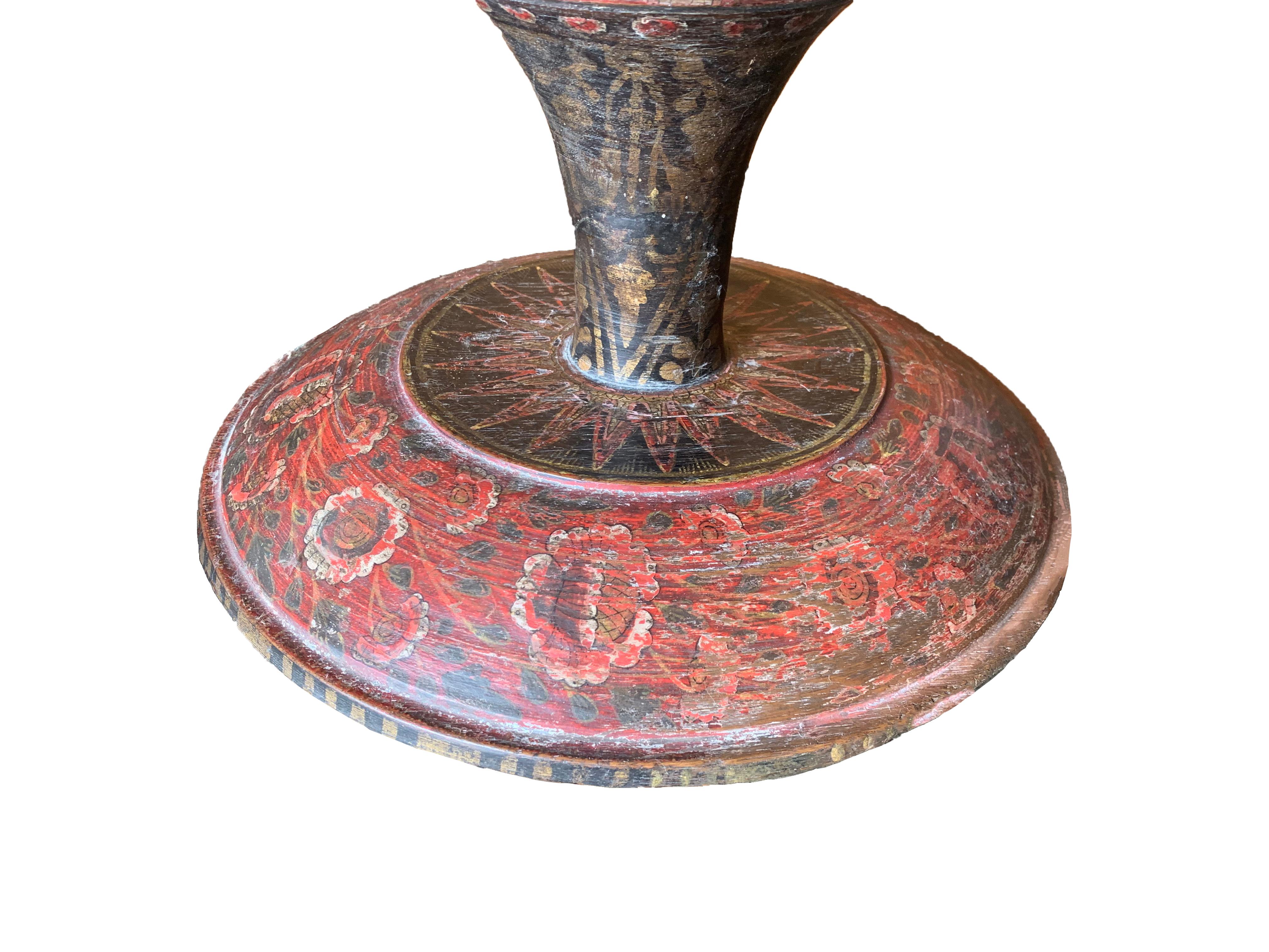 Other 19th Century Balinese Offering Tray / Bowl 'Dulang' with Floral Motif For Sale