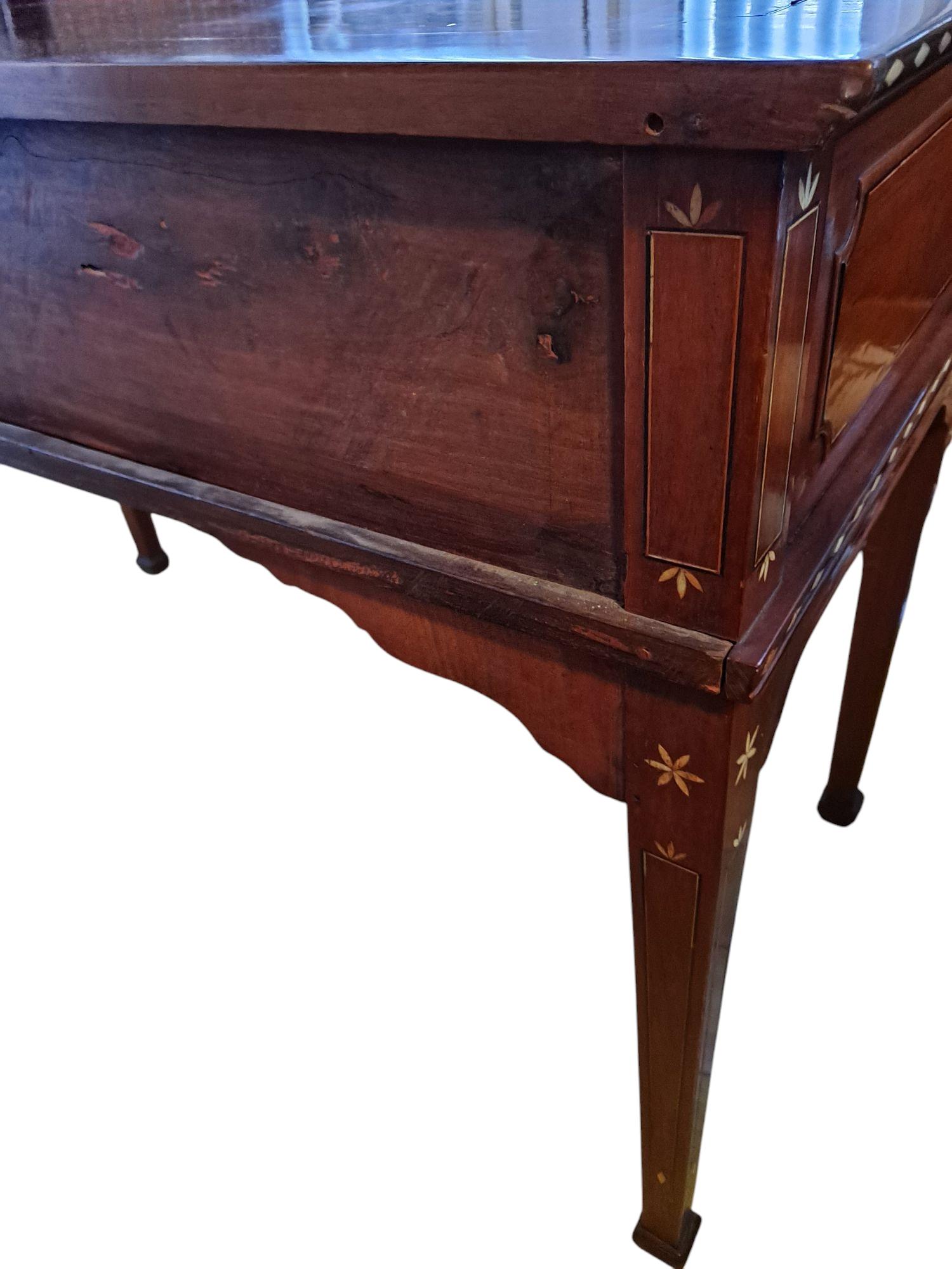19th Century Baliuag/Baliwag Sheraton Style Altar Table/Desk/Sideboard For Sale 6