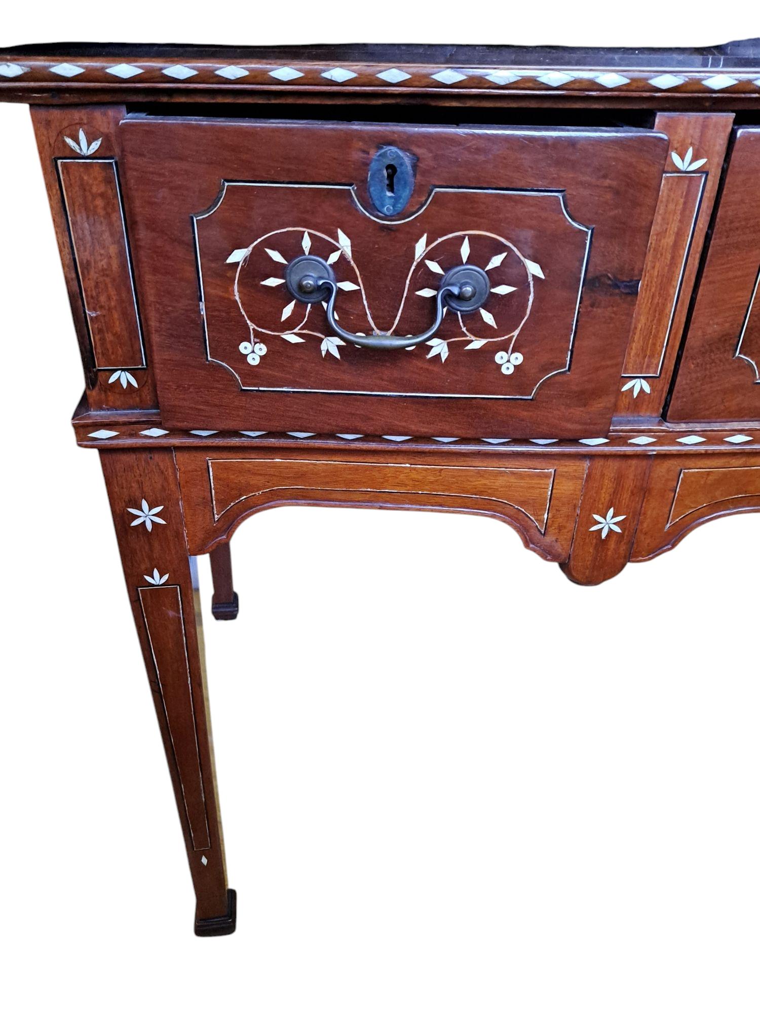 19th Century Baliuag/Baliwag Sheraton Style Altar Table/Desk/Sideboard For Sale 1