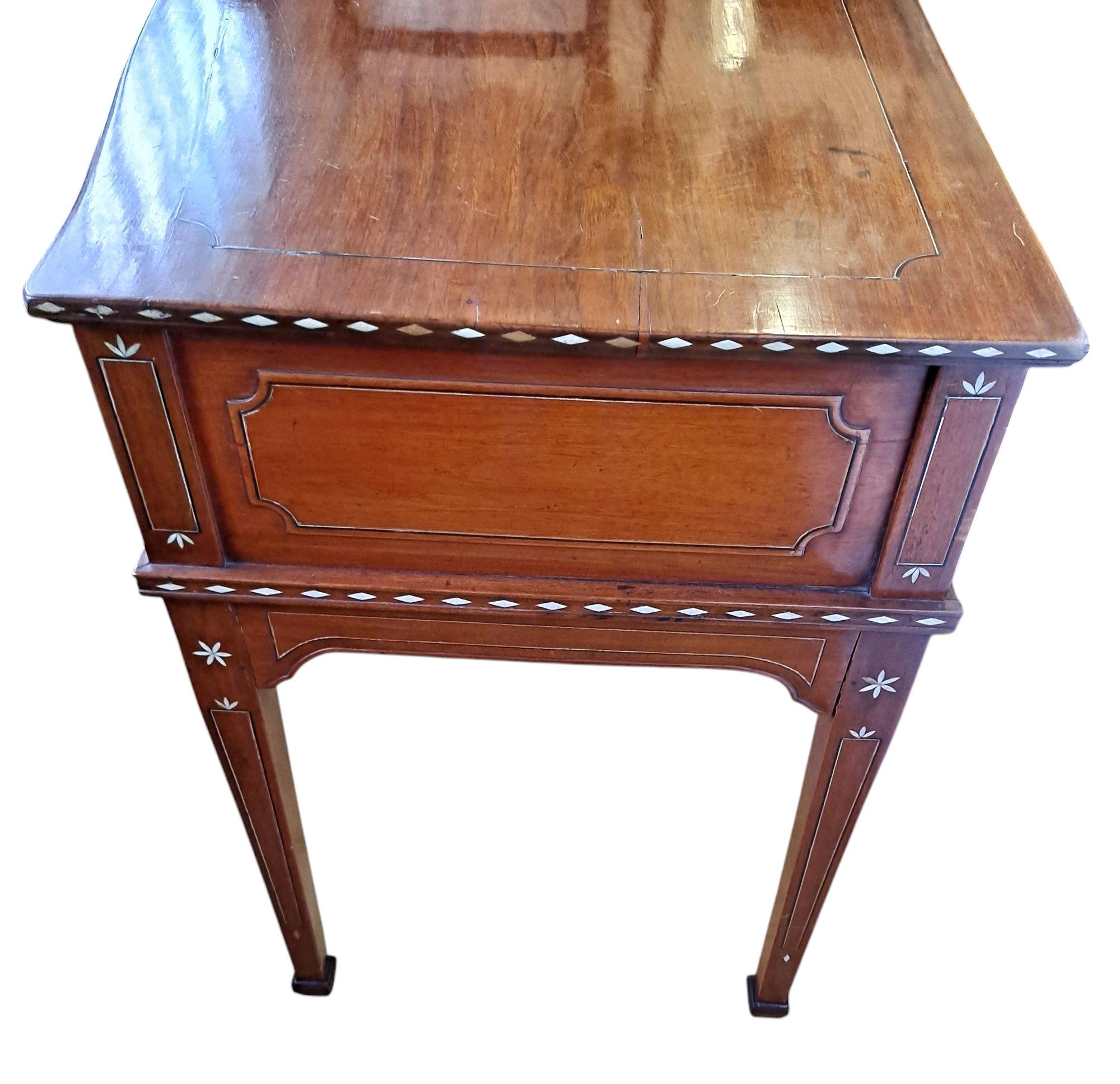 19th Century Baliuag/Baliwag Sheraton Style Altar Table/Desk/Sideboard For Sale 4