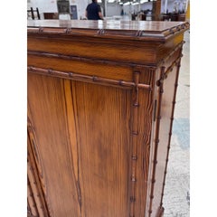19th Century Bamboo Cabinet