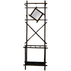 Antique 19th Century Bamboo Coat Rack