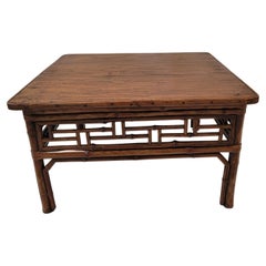 19th Century Bamboo Low Table