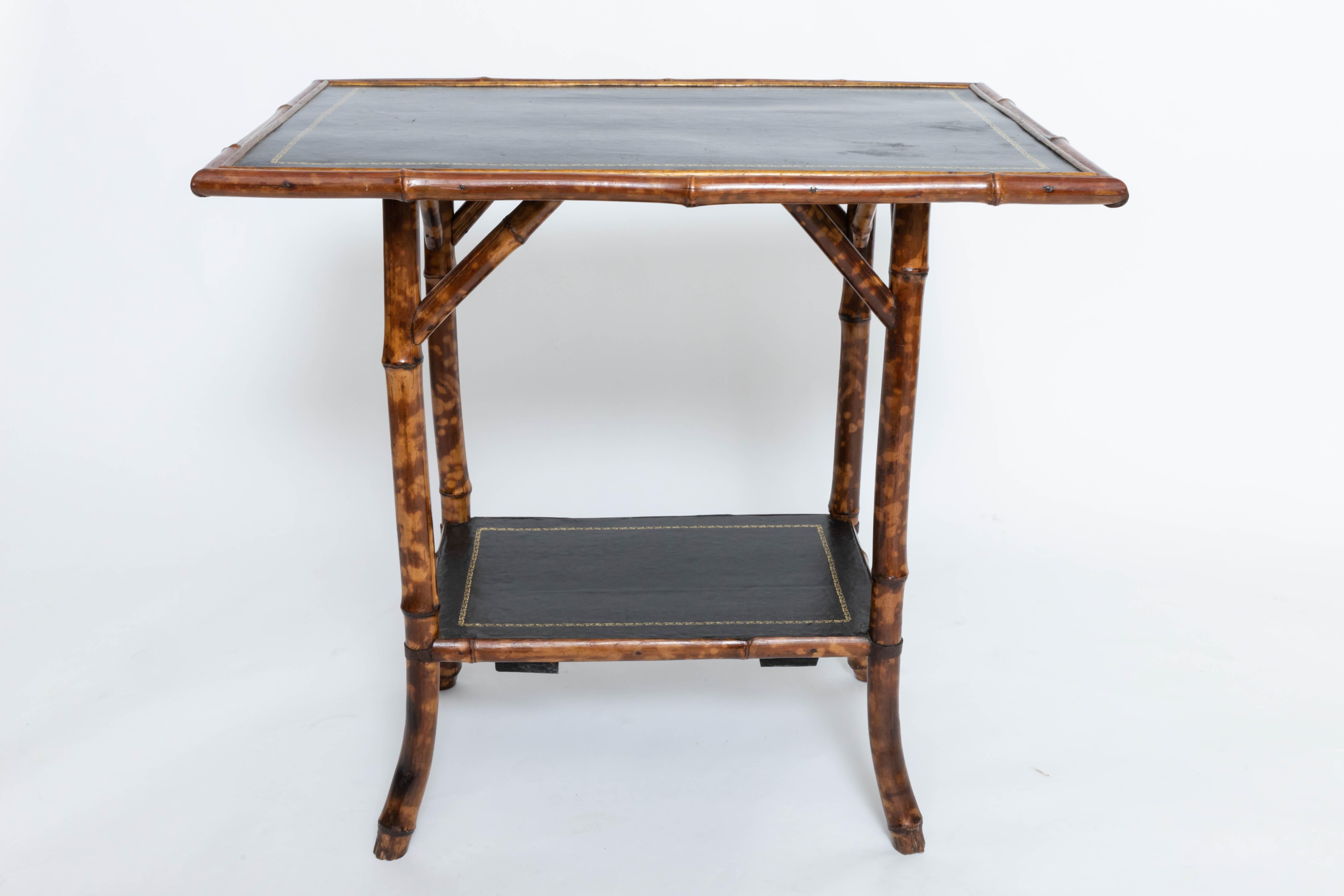 19th Century Bamboo Side Table 3